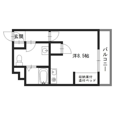 プライム英賀保の物件間取画像